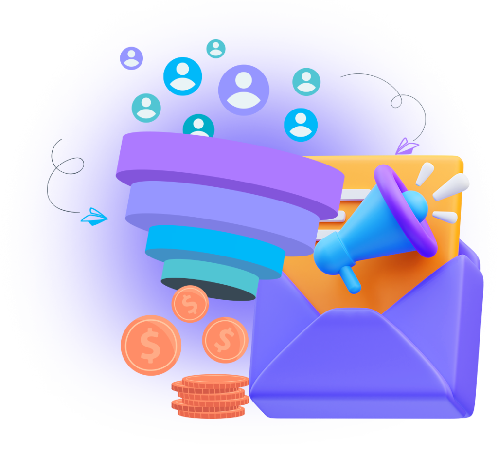 Ícone de E-mail Marketing