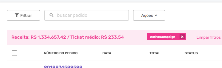Dashboard de Resultados